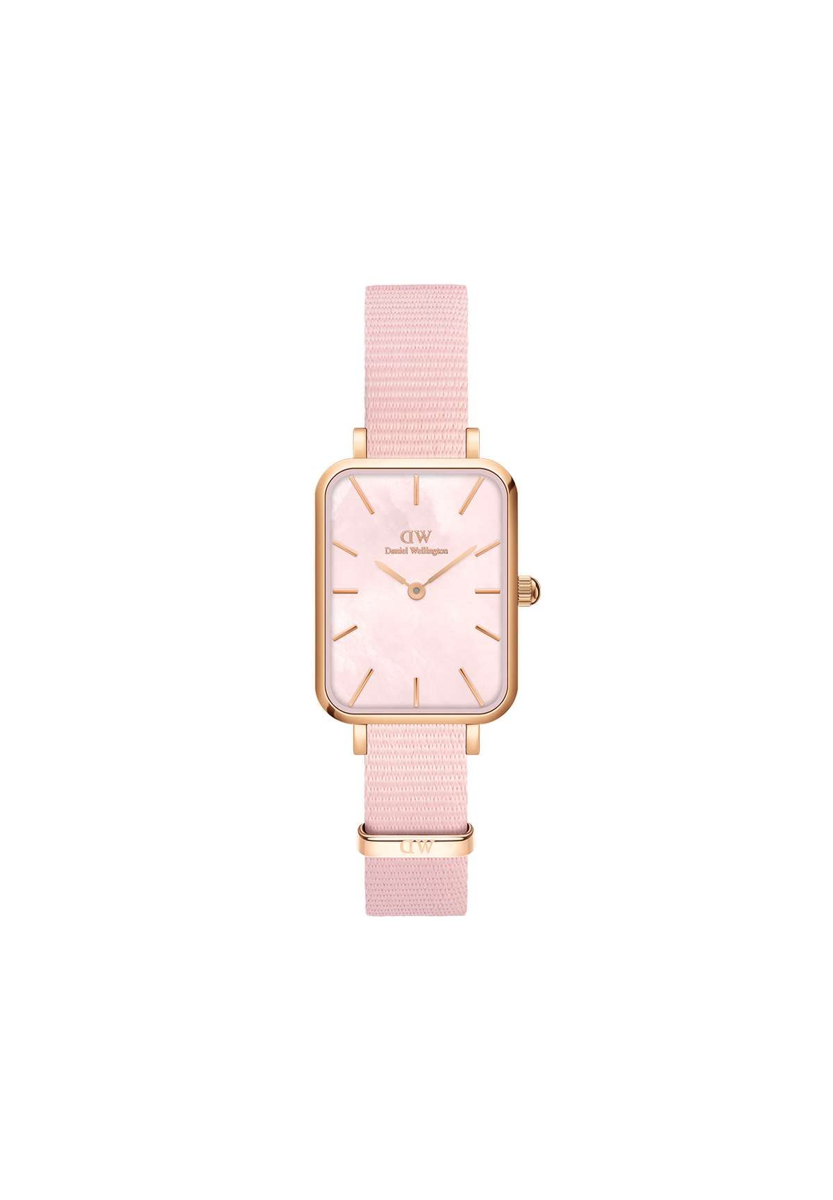 Daniel Wellington Quadro Coral 20x26mm Mother of Pearl Dial Watch