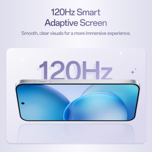 Oppo Reno16c 5G (Starry White, 8GB, 256GB) | 3D Design | 50MP 3.5X Telephoto Camera | 4K Video | AI Remix Collage | 7000mAh 80W SUPERVOOC | ColorOS 16 | IP69K | Dimensity 7300