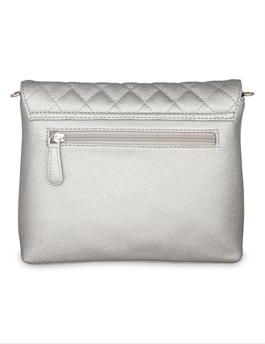 FLYING BERRY Women's Sling Bag (FB-2354_Silver)