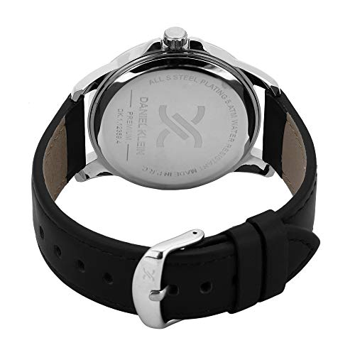 Daniel Klein Analog Gunmetal Dial Men's Watch-DK.1.12359-1