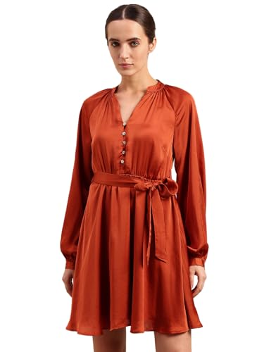 VERO MODA Women's Mini Dress Rust