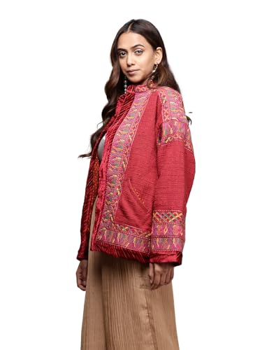 Ritu Kumar Pink Peru Solid Jacket