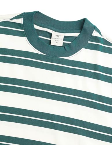 Horizontal Striped Relaxed Fit T-Shirt