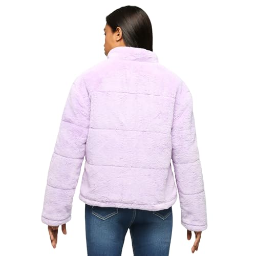 Pepe Jeans Women's A-Line Coat (PL402353_Lilac Purple