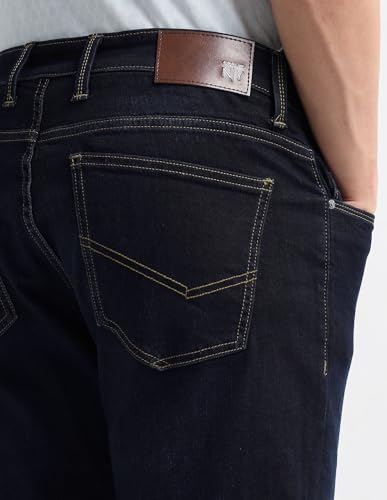 Arrow New York Men's Regular Jeans (ANAKJN2671_Navy