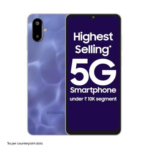 Samsung Galaxy F06 5G (Lit Violet, 64 GB) (4 GB RAM)