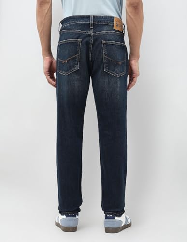 U.S. Polo Assn. Denim Co. Men's Harold Slim Straight Fit Blue Jeans (UDJEN1884_Blue_40)