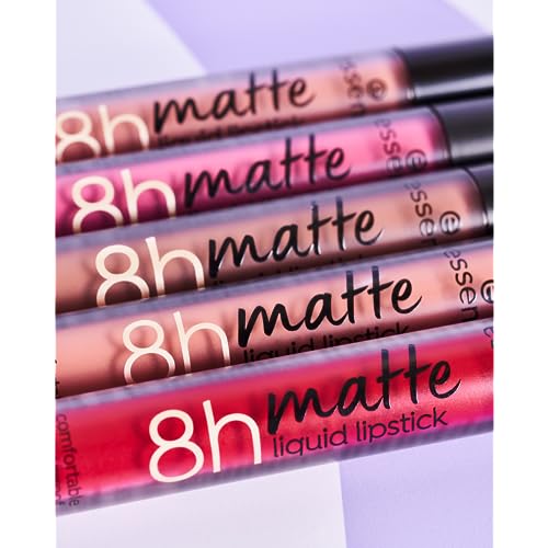 essence 8H Matte Liquid Lipstick - 07 Classic Red (2.5 ml)