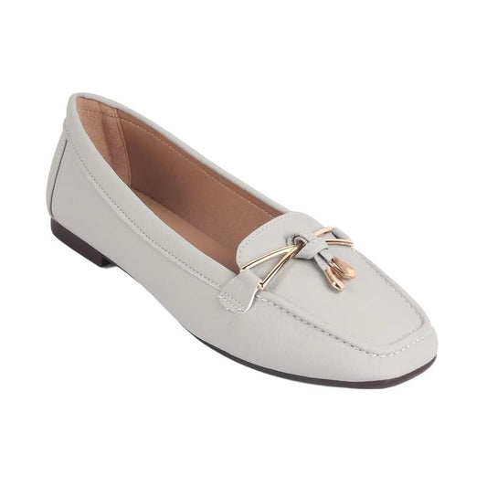 tresmode COYENT Grey Women's Casual Loafers in Size 2 UK / 35 EU