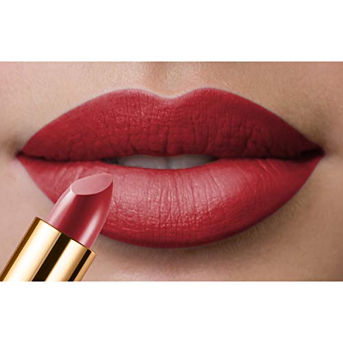 Biotique Natural Makeup Matte Diva Pout Lipstick - Flaming Desire, 4g (Pack of 2)