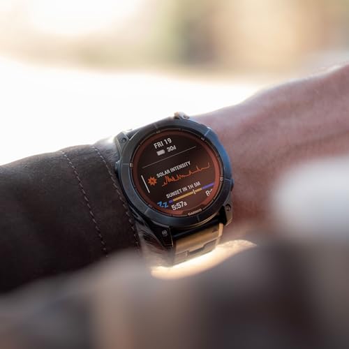 Garmin Fenix 7X Pro Sapphire Edition Smartwatch with Band, 51 mm Case, Carbon Gray/Black