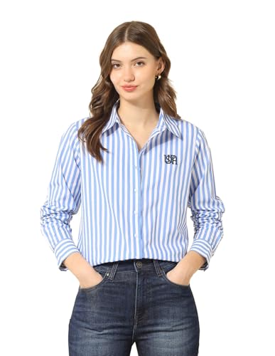 U.S. POLO ASSN. Women's Regular Fit Shirt (UWSS25SHT209