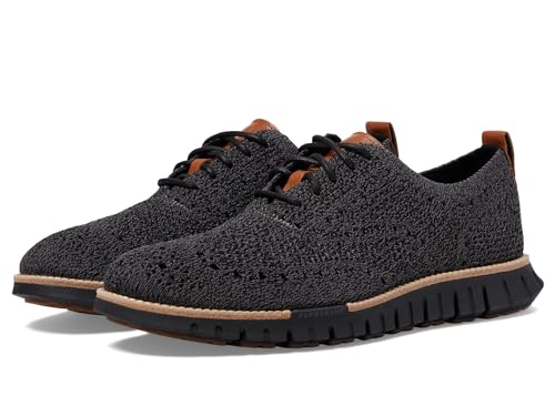 Cole Haan Men's Zg Remastered Stitchlite Oxford, Magnet/Black, 8 UK