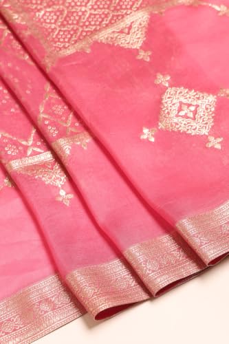 Soch Womens Beige Viscose Blend Floral Salwar Suit With Zari Embroidery and Cutdana