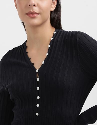 Tommy Hilfiger Womens Black Color Dress M