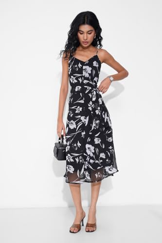 Annabelle by Pantaloons Womens Dress_AW25WWANDRS00014M54A169_Jet Black_XS