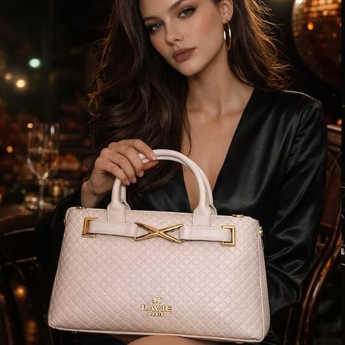 Lavie Paris Women's Bleuet HZ Large Satchel Bag | Satchel Handbag for Work | Ladies Purse | Stylish Shoulder Bag | Gift for Women