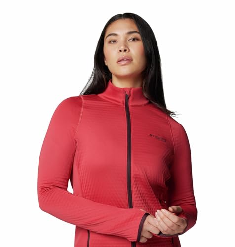 Columbia Womens Crystal Leaf Omni-Heat Helix Full Zip Fleece Jacket