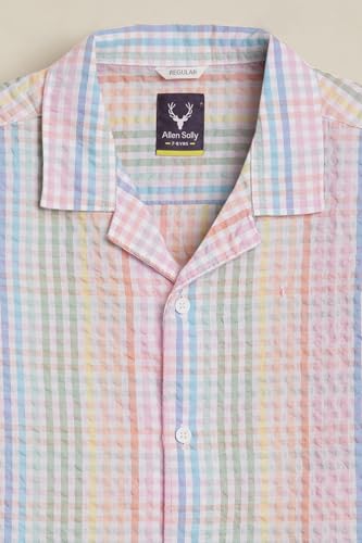 Boys Multi Check Casual Shirt