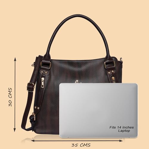 Lavie Women's Faroe Satchel Handbag for Women | Satchel Bag for Work | Ladies purse | Stylish Shoulder Bag | Gift For Women