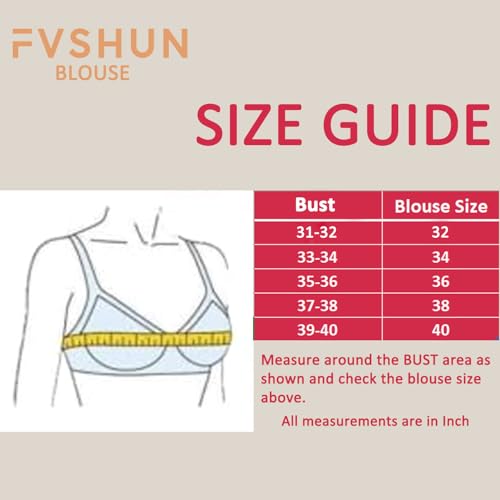 FVSHUN Women Customized Halter Neck Sleeveless Padded Readymade Blouse for Saree and Lehenga with Stretchable Sides (Peach, 36)