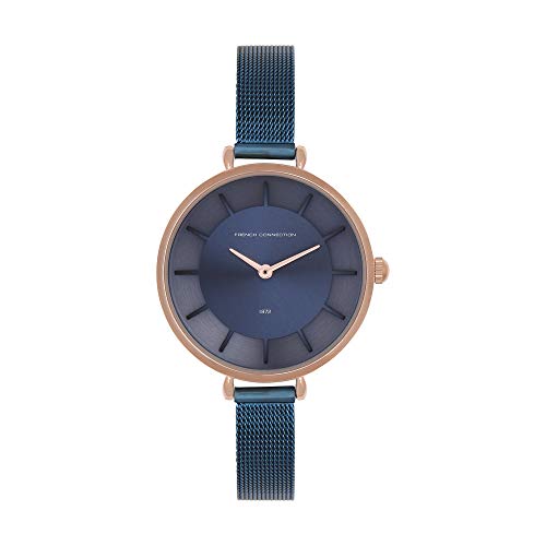 French Connection Spring-Summer 2021 Analog Blue Dial Women's Watch-FCE115UBM
