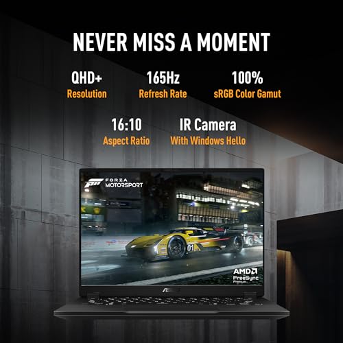ASUS TUF A14 (2026),AMD Ryzen AI MAX+ 392, AMD Radeon 8060S iGPU,32GB RAM,1TB SSD, QHD+, 14"(35.5 cm),Windows 11, M365 Basic(1Y)* Office 2024,Jaeger Gray,1.48 Kg,FA401EA-RG020WS, Creator/Gaming Laptop