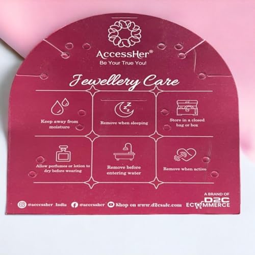 ACCESSHER Blue Silver Tone AD Necklace Set With Matching Earrings & Maangtikka with a Pair of Gold Plated Earring Supporter & Maangtikka Supporter Patch Sticker | For Women & Girls