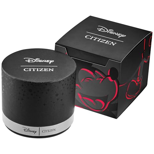 CITIZEN Ladies' Eco-Drive Mickey & Minnie 29.2mm Stainless Steel FE2101-58W