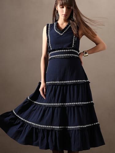 VERO MODA Womens Midi Dress