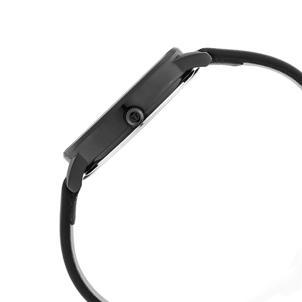 Titan Women's Precision Simplicity Analog Watch: Black Gradient Dial with Leather Strap-NS2648NL01/NT2648NL01