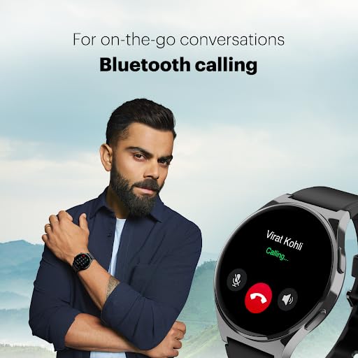 Noise Newly Launched Nova 1.46" Amoled Display with in-Built Bluetooth Calling,Premium Finish with Latest Ui,466 * 466Px Ultra Hd Viewing,110+ Sports Modes Smart Watch for Men&Women(Forest Green)