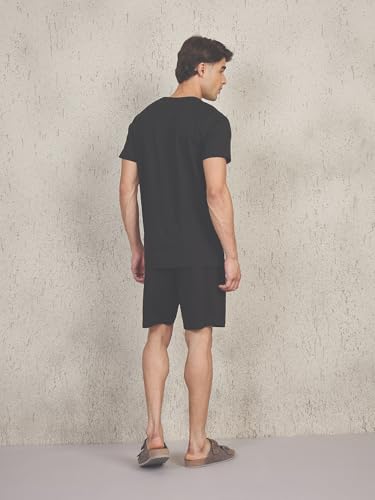 Sweet Dreams Men's Solid Shorts Set