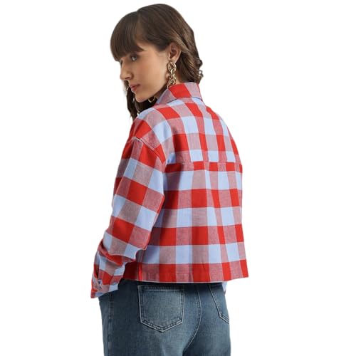 United Colors of Benetton Women's Regular Shirts (25A5WVNTP219I901_Multicolour