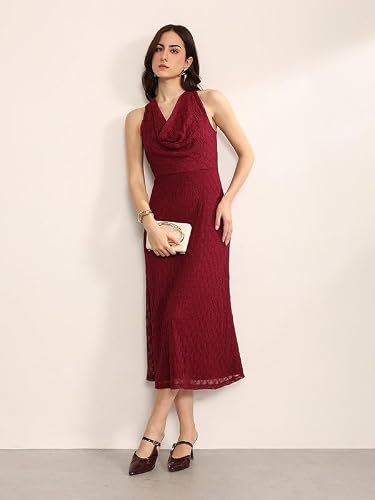 Kazo Harlowe Maxi Dress (Wine M)