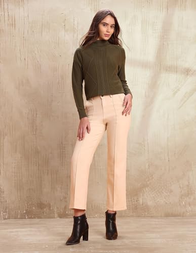 U.S. POLO ASSN. Patterned Knit Regular Fit Sweater (UWAW25SWE171_Green_M)