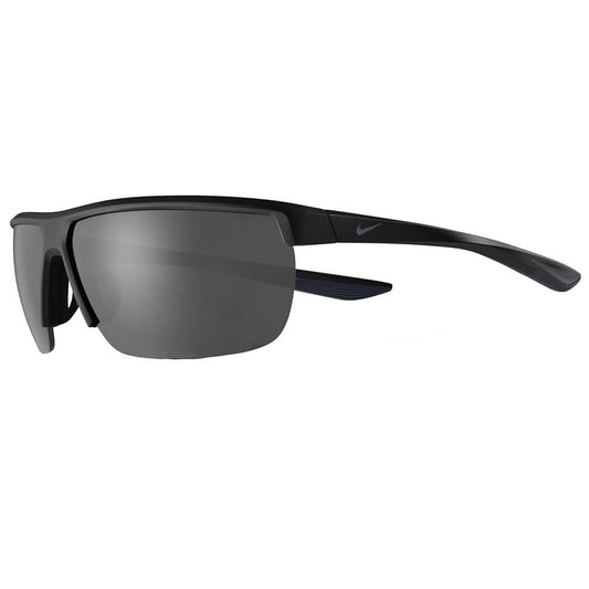 Nike Tempest S Rectangular Sunglasses, Matte Black, One Size