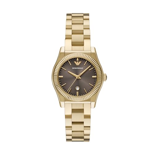 Emporio Armani Gold Quartz Stainless Steel Watch AR11700