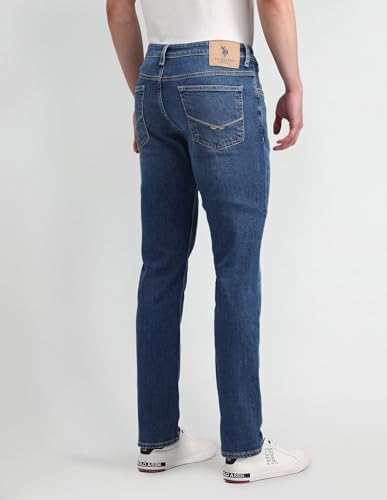 U.S. Polo Assn. Brandon Slim Tapered Fit Blue Jeans_UDJEN1258_30