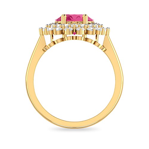 PC Jeweller 14k (585) Yellow Gold and Solitaire Ring for Women