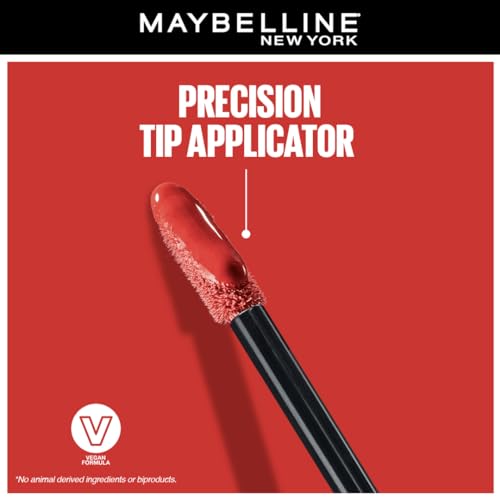 Maybelline New York Superstay Vinyl Ink Liquid Matte Lipstick - Extra, Instant Shine & Transfer Proof. Superstay Vinyl Ink Liquid Lipstick Last Up To 16 Hours, Enriched With Vitamin E & Aloe | 4.2Ml