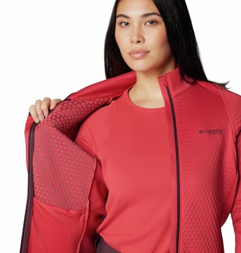 Columbia Womens Crystal Leaf Omni-Heat Helix Full Zip Fleece Jacket