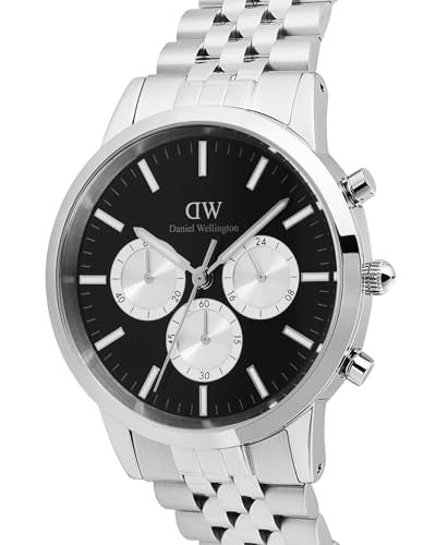 Daniel Wellington Black Round Dial Analogue Men's Watch - DW00100873K