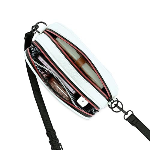 Fastrack Trendy Concealed Zipper Sling Bag | Faux-Leather Women's Handbags| Ladies Purse Handbag | Sling Bag for Casual Carry
