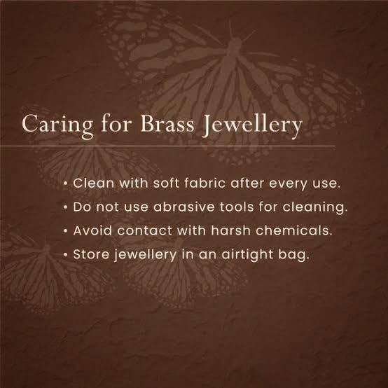 Jiaara Handcrafted Hammered Brass Gold Bold Hoop Earrings For Women