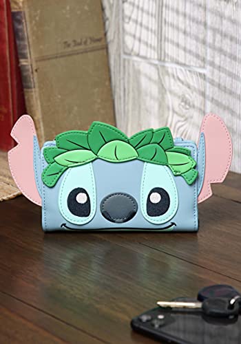 Loungefly Disney Lilo & Stitch Luau Stitch Bi-Fold Wallet