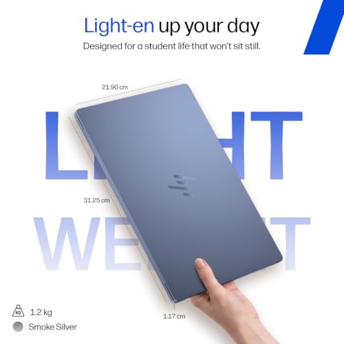 HP OmniBook 5 ● Intel Core 5 Series 3 Processor 320 ● 8GB LPDDR5 ● 512GB SSD ● 2K OLED● Gorilla Glass 3 ● 14''/35.6cm● Win11● Office24● Blue ●1.16kg ● mh0067TU● GaN Charger ● 42hrs Battery ● AI Laptop