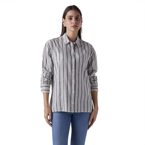 Levi's Women's Striped Relaxed Fit Shirt