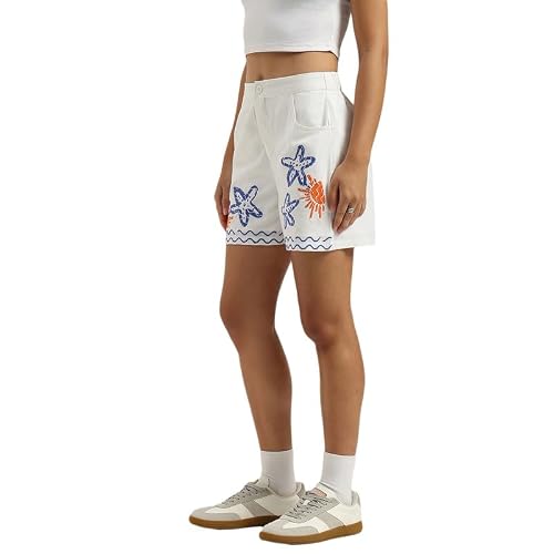 United Colors of Benetton Regular Fit Printed Shorts