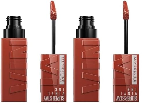 Maybelline New York Superstay Vinyl Ink Liquid Matte Lipstick - Extra, Instant Shine & Transfer Proof. Superstay Vinyl Ink Liquid Lipstick Last Up To 16 Hours, Enriched With Vitamin E & Aloe | 4.2Ml